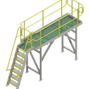 Pump Hopper Access Platform